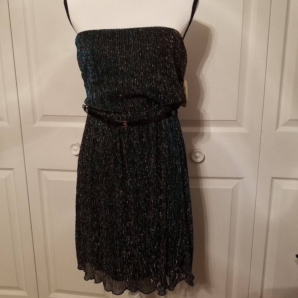 Strapless Sparkly Cocktail party dress
